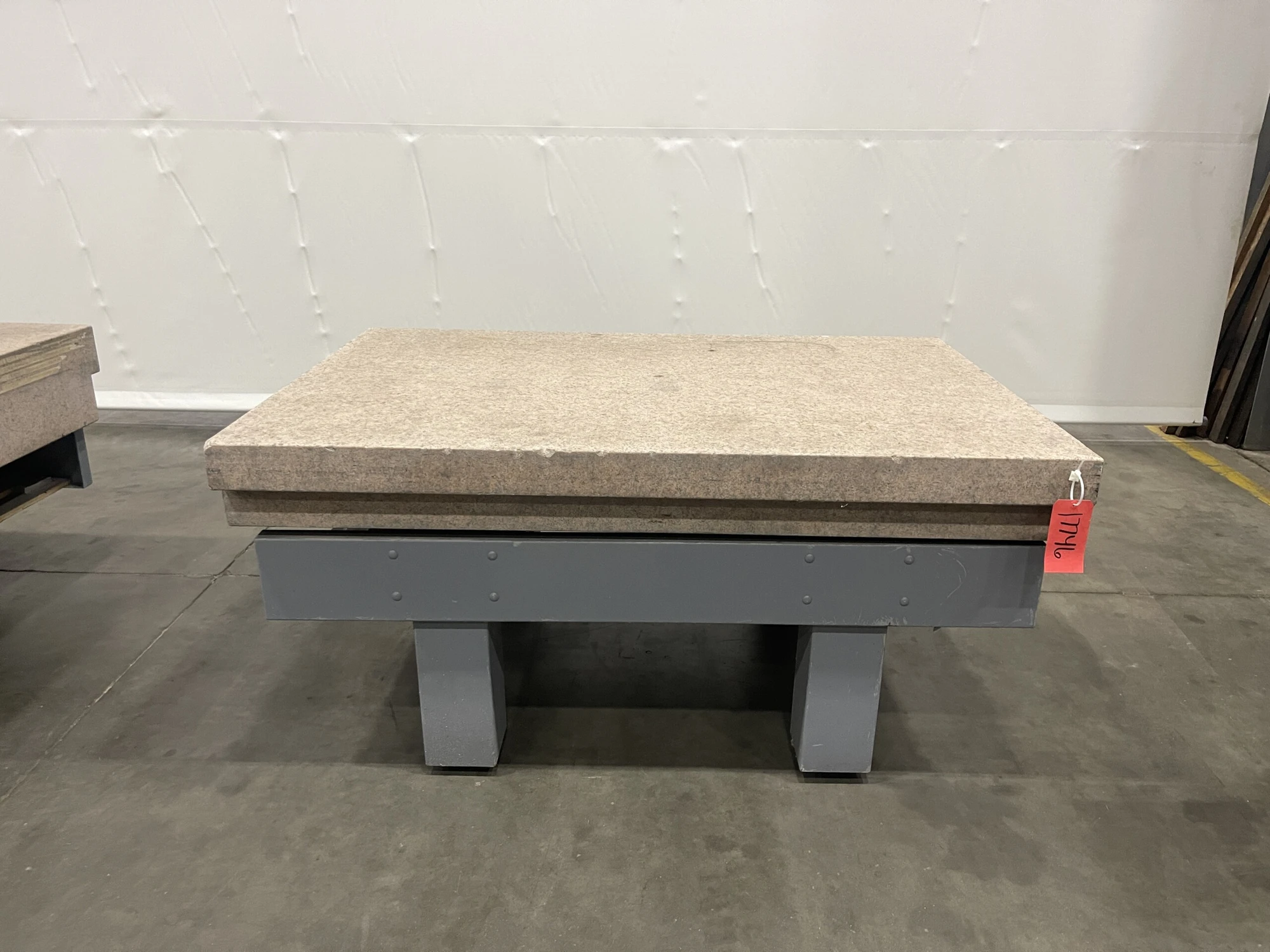 4′ x 6′ 8″ Thick Pink Granite Surface Plate