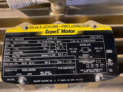 USED APEX HARDY SYSTEMS HPP-MD5006-25HP