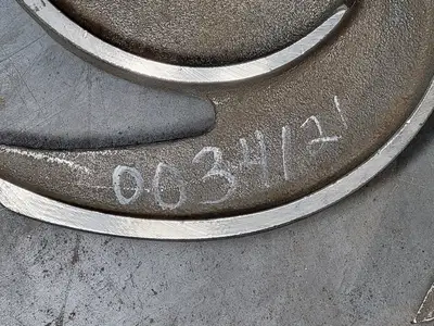 5-Vane Impeller 316SS, W4701-1, 0-5266P-A