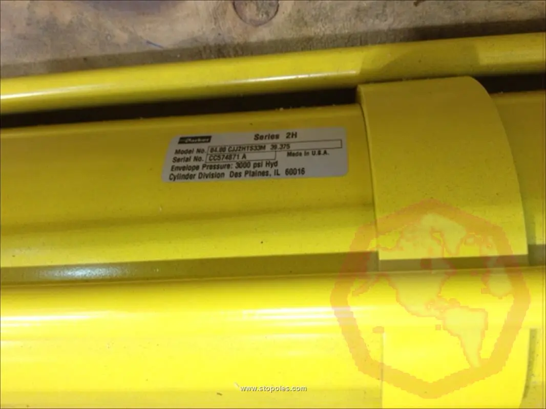 New Clamp Cylinders for 500 Ton Van Dorn HT