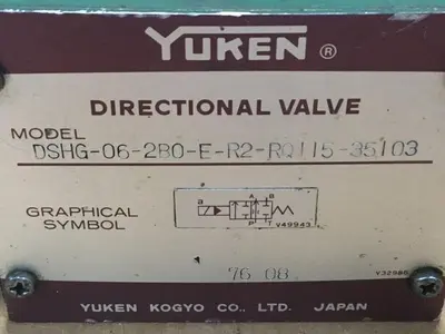 USED YUKEN DSHG-06-2B0-E-R2-RQ115-35103