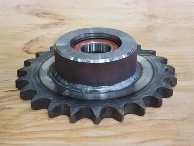 Roller Chain Sprocket H80B28 w/ Bearing