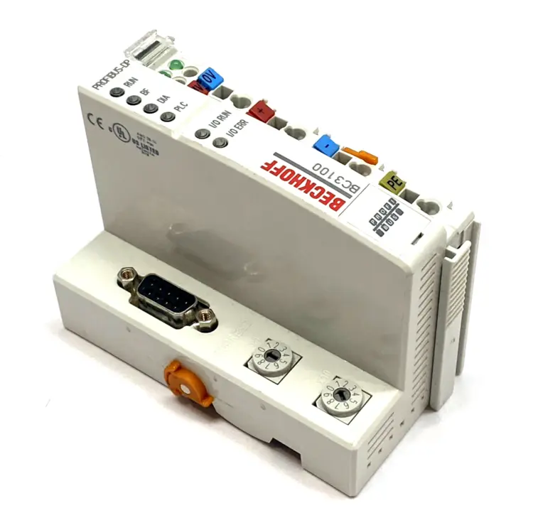 Used Beckhoff PROFIBUS Bus Terminal Controller, integrated PLC, Fieldbus Inte. PLC Processors Michigan US | Maverick Industrial Sales #1395016