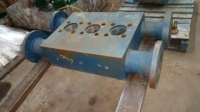 USED OILWELL A-314-ST TRIPLEX MUD PUMP