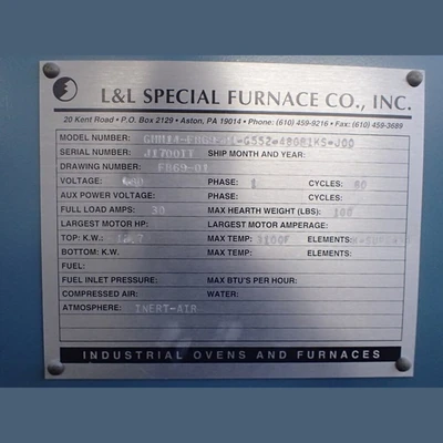 L & L Special Furnace Box Trailer