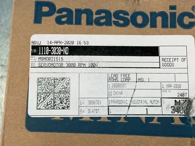 Used PANASONIC MSMD021S1S Motors (misc) Ohio US | HGR 24 #1279009