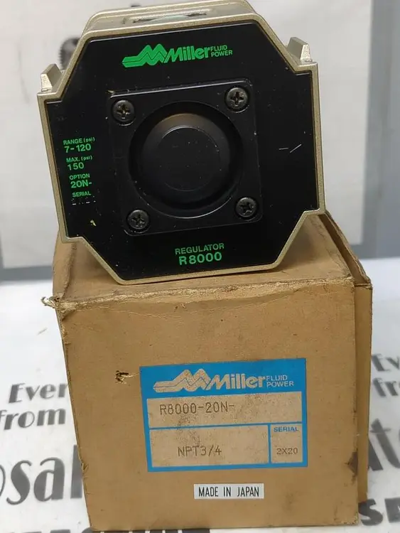 New | in-Stock MILLER R8000-20N- Solenoid Regulators Ohio US | Surplus Asset Holdings #1238680