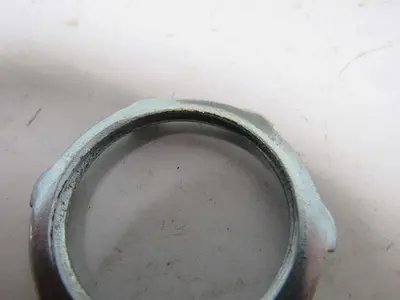 NEER L-300 1" Zinc Plated Steel Locknut for Rigid or IMC Conduits Box of 100