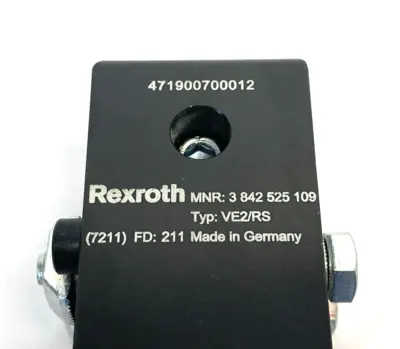 Used Bosch Rexroth Return Stop, Spring Loaded Safety Catch VE2/RS Conveyor Parts Michigan US | Maverick Industrial Sales #1442964