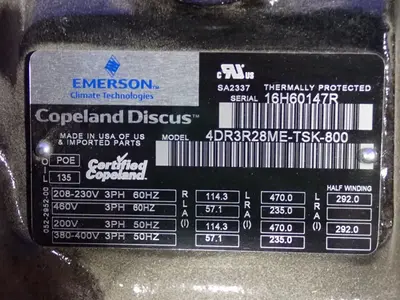 USED EMERSON 4DR3R28METSK800