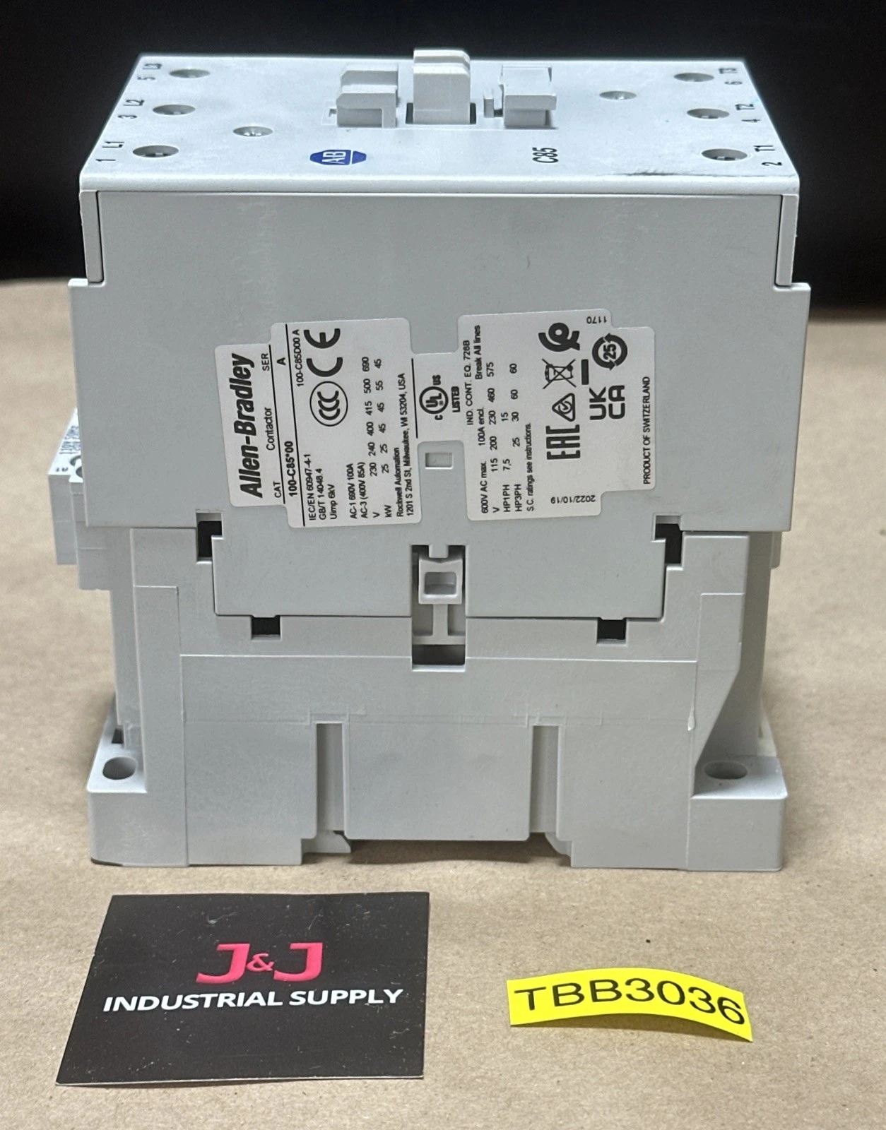 NEW Allen-Bradley ["100-C85*00", "100-C85D00"]