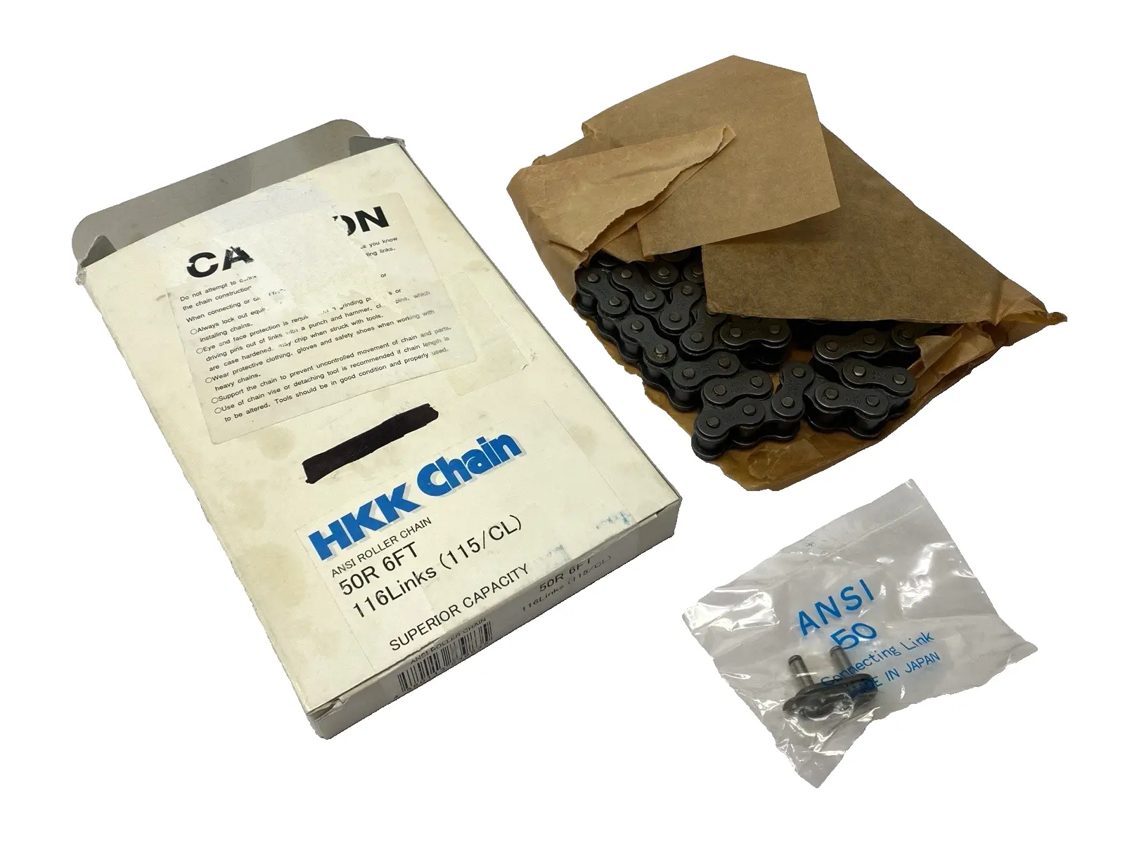 USED HKK CHAIN 50R 6FT