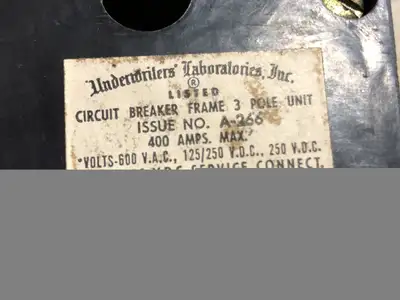 USED WESTINGHOUSE LA3400FS
