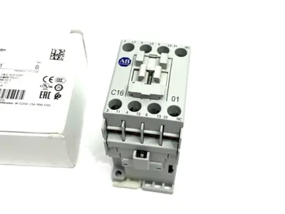 USED ALLEN-BRADLEY SER. B IEC 16 A CONTACTOR, 0 NO CONTACT & 1 NC CONTACT