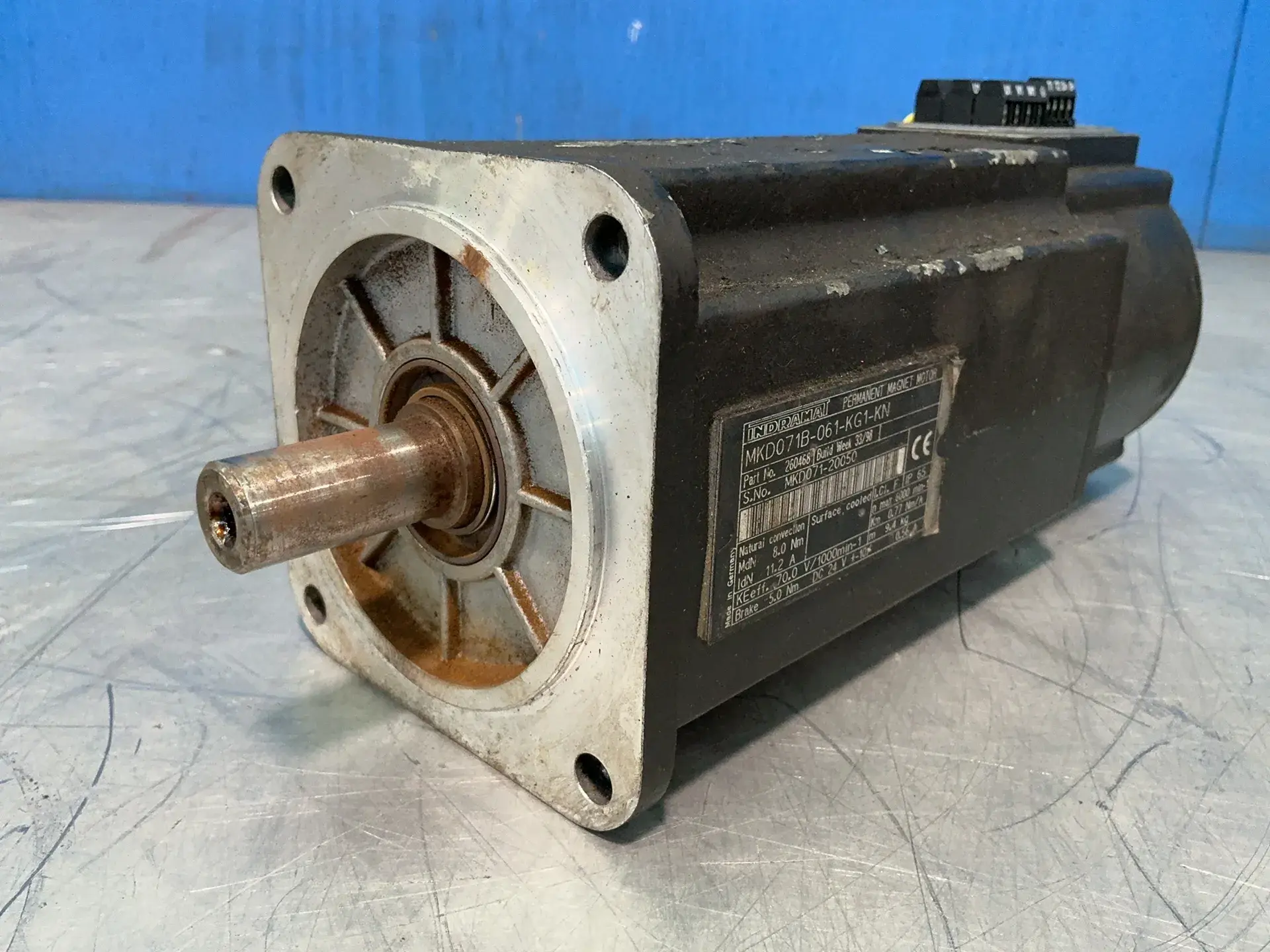 Used INDRAMAT MKD071B061KG1KN Motors (misc) Ohio US | HGR 24 #1518136