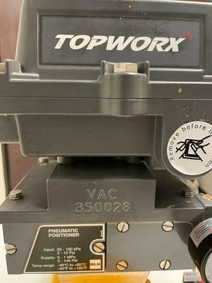 USED Topwork Valve Actuator Pneumatic Positioner