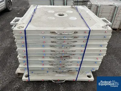 USED Durco 47.24" (1200 MM) Durco Filter Press, Model EPMM1200/32-52