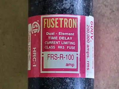 NEW FUSETRON FRS-R-100