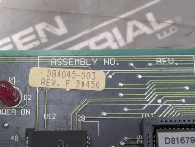 VeeArc D84045-003 Motor Control Board Rev. F