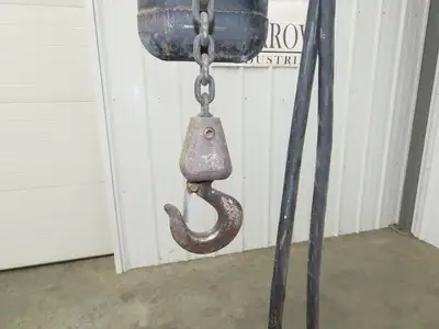 Coffing JF 1/4 Ton Electric Chain Hoist 16 FPM 9' Lift 230/460V 3PH