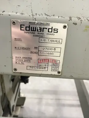 Edwards 50" x 16 GA Pedicut 600 Foot Shear