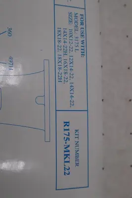 Goulds Pumps R175-MKL22 Pump Rebuild Kit - STOCK GF666