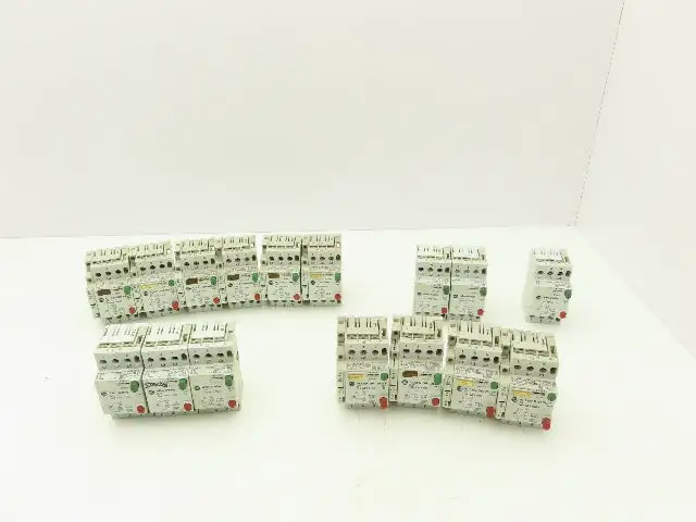 Allen Bradley 140-MN-#### Manual Motor Starter 3PH 600VAC Mixed Lot of 16