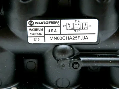 NEW NORGREN MN03CHA25FJJA SOLENOID VALVE
