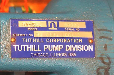 NEW TUTHILL 5A-SS
