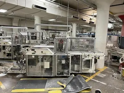 VTP VALLEY TISSUE PACKAGING MODEL 8450 SINGLE ROLL TISSUE WRAPPER