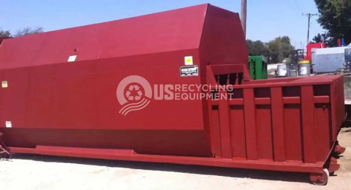 USED JV MANUFACTURING/CRAM-A-LOT 20 YARD SELF CONTAINED