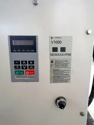 Flottweg Z1L solid bowl decanter centrifuge, 316SS.