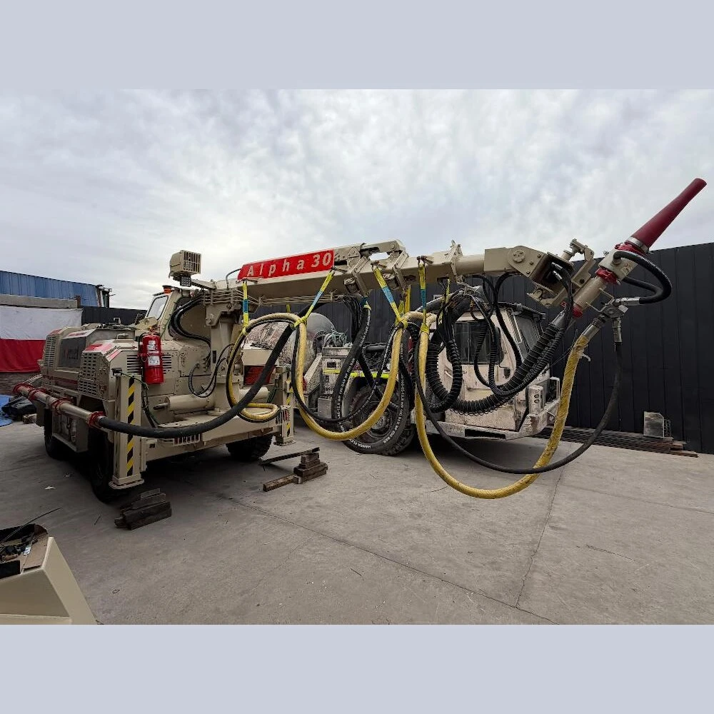 Used 2015 NORMET ALPHA 30 Concrete Pumps British Columbia CA | Savona Equipment LTD #1316103