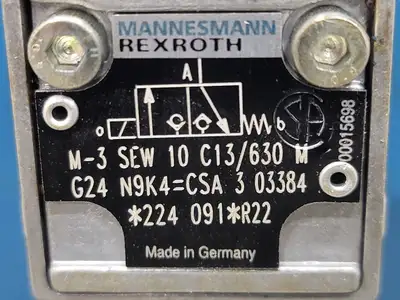 NEW MANNESMANN REXROTH M-3 SEW 10 C13/ 630 M G24 N9K4