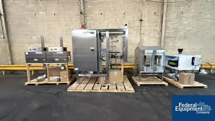 Used Pharmapack Axon Wide Format Shrink Sleever, Model Aurora Wide AB Metal Detectors Ohio US | Federal Equipment Company #564077