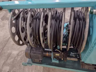 40 TON MODERN HYDRAULICS 4 CYLINDER PORTABLE HYDRAULIC DIE SETTING & SEPARATING SYSTEM: STOCK #23774