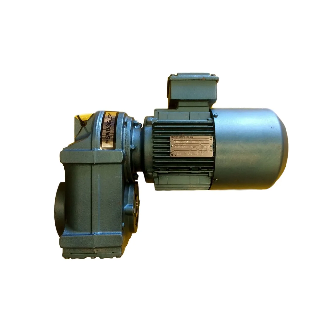 2 HP SEW Eurodrive The Snuggler Gear Motor Shaft Mounted Speed Reducer Drive