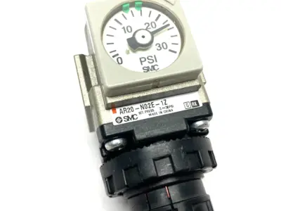 Used SMC Modular Pneumatic Regulator AR Series Air Pressure Regulators Michigan US | Maverick Industrial Sales #1398689