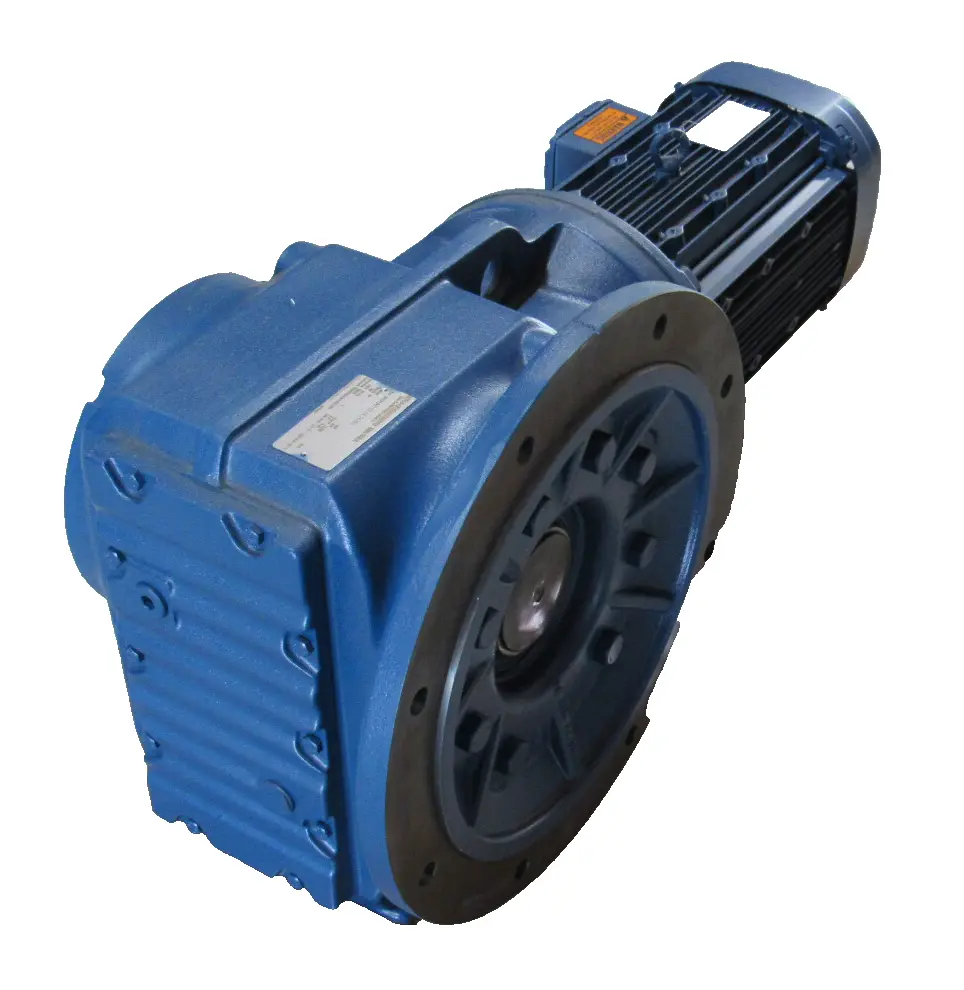 NEW SEW EURODRIVE KAF97DRE132MC4 GEARMOTOR 47.93:1 10HP 266/460V