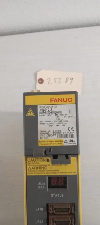 Used FANUC A06B-6220-H002#H600 Amplifiers | MachineStation #946755