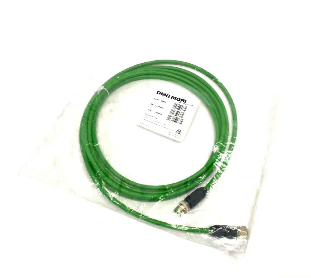 NEW DMG MORI DOUBLE ENDED CONNECTION CORDSET 45493