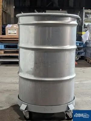 N/A 55 Gal Stainless Steel Drum