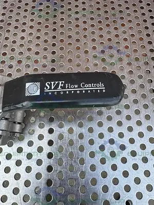 USED SVF -F. C. I. R86666ATSE BALL VALVE 1500 PSI W/ 1/4" THREADED FITTING