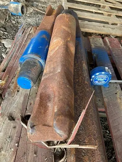 Used AFTERMARKET 5 ¾” DIAMETER X 23" LENGTH CABLE TOOL DRILLING CHISEL BIT Tool Bits Pennsylvania US | East West Machinery & Drilling #1417245