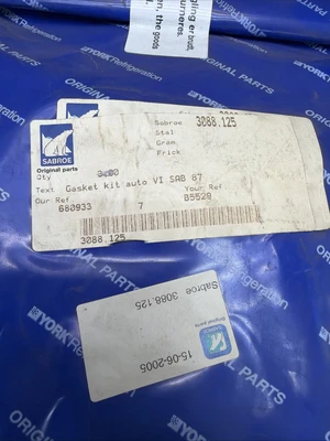 NEW Sabroe 3088.125