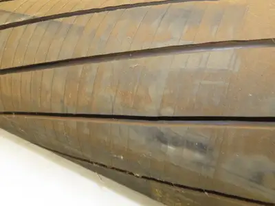 28" Conveyor Lagged Drive Pulley 8"x 26-3/4"W 1-11/16" Shaft