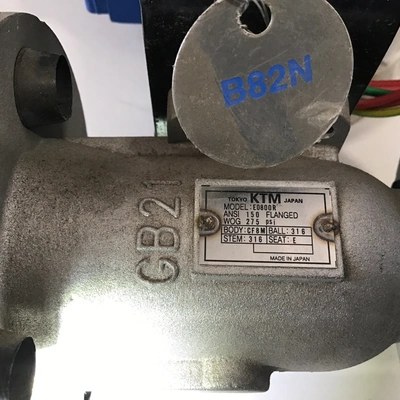 Habonim Compact H25 SR-2A2BR Full Port Pneumatic Ball Stainless Steel Valve 1″