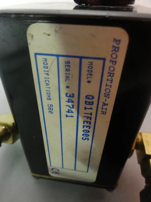 USED PROPORTION AIR QB1TFEE05/ PSR-2