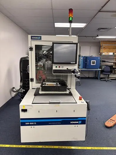 Used 2014 SCHUNK ELECTRONICS SAR-800-B-CL In-Line PCB Depaneler | SMT Resource #487380