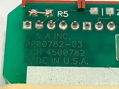 Used Saunders & Associates Loadcard CLIPPED SINE SCH 4500782 Printed Circuit Boards (PCB) Michigan US | Maverick Industrial Sales #1489926